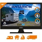 Antarion tv led 18. 5 47cm tlviseur hd camping car 12v port usb dvb - t2