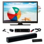 Pack antarion tv led 18. 5 47cm t�l�viseur hd tuner 4k dvd + barre de son compact 30w