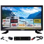 Antarion tv led 22 55cm tlviseur full hd android bluetooth smart tv camping car