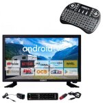 Pack antarion tv led 23. 6 60cm t�l�viseur hd connect� 12v + clavier ergonomique