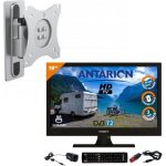 Pack antarion tv led 18. 5 47cm tlviseur hd 12v + support tv