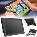 Tlviseur portable 12 pouces dvb - t - t2 - dilwe - rsolution 1280x800 - noir