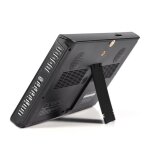 Tlvision portable 10 pouces dvb - t - t2 - gototop - tv lcd rtro - claire par led - noir - 1080p ...