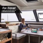 Tlvision portable - august - da100d - 10 pouces - tnt hd - enregistreur usb