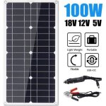 Tempsa panneau solaire 100w monocristallin flexible chargeur solaire