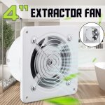 Ventilateur extracteur - tempsa - silencieux - 25w - 200 m / h - 100mm