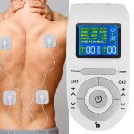 Appareil de massage par impulsions - tens - Électrostimulation - 12 modes - matériau abs - utilisation ... Appareil de massage par impulsions - tens - Électrostimulation - 12 modes - matériau abs - utilisation ...