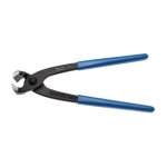 Tenailles russes - bgs technic - din iso 9242a - 220 mm - acier enduit - bleu