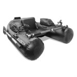 Tendy - belly boat bateau de pche gonflable en pvc avec double chambre  air 175 cm