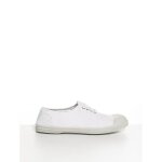Tennis basse - bensimon - lacet h15004 - blanc - homme - lacets plats