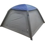 Tente de camping gonflable enero 3 places 210x210x110 cm - gris