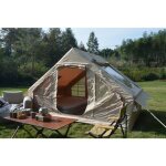 Tente de camping gonflable 4 - 6 personnes avec ouverture pour po�le floragrace