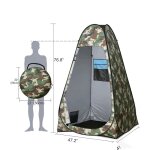 Tente de douche 1. 2x1. 2x1. 9m - tente camping portable - pliable - �tanche - id�al pour le campingla ...