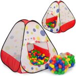 Tente de jeu pour enfants maison jouet tiana incl 200 balles multicolores + pratique étui pour le garder ... Tente de jeu pour enfants maison jouet tiana incl 200 balles multicolores + pratique étui pour le garder ...