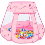 Tente de jeu pour enfants - pliable - rose