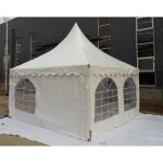 Tente de r�ception 5 x 5 m pvc 650g / m� pagode