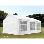 Toolport tente de r�ception 4x6 m pavillon blanc b�che pe 350 n imperm�able