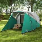 Tente tunnel 4 - 5 personnes imperm�able 2 espaces evryae