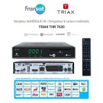 Terminal décodeur récepteur numérique hd fransat triax thr 7630 - carte fransat incluse, enregistreur ... Terminal décodeur récepteur numérique hd fransat triax thr 7630 - carte fransat incluse, enregistreur ...