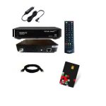 Terminal tn8000hd humax + carte + allume cigare + cble hdmi hd me