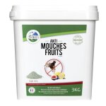 Terra nostra - argile verte - 161612 - mouches des fruits - seau 3 kg