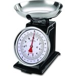Terraillon 14477 balance mcanique rtro dco - 5 kg - bol 1l - large cadran - metal - noire