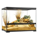 Terrarium paludarium 60x45x45cm reptile et amphibien pro terrarium pt4408 - exo terra