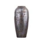 Terre cuite vase d�coratif 48 gris lorca