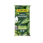 Terreau - algoflash - rempotage plantes vertes & plantes fleuries - 6 l