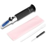 Testeur alcool portable professionnel 0 - 80% réfractomètre de vin mètre mesure instrument Testeur alcool portable professionnel 0 - 80% réfractomètre de vin mètre mesure instrument