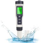 Testeur deau 3 - en - 1 - hawuj - ph / tds / ec / temp�rature lcd r�tro�clair� - pour eau potable aquarium ...
