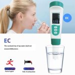 Testeur de qualit de leautesteur ph mtre 5 en 1pour eau potable piscine aquariums hydroponie