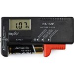 Testeur de piles - bt - 168d - affichage digital lcd - compatible aa aaa c d 9v - facile à utiliser Testeur de piles - bt - 168d - affichage digital lcd - compatible aa aaa c d 9v - facile à utiliser