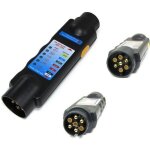 Testeur prise attache remorque 12v a 7 cosses