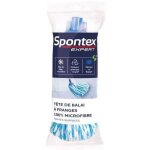 Tête de balai à franges - spontex expert - 100% microfibres - toutes surfaces Tête de balai à franges - spontex expert - 100% microfibres - toutes surfaces