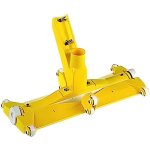 Tête de balai - fairlock - professionnelle - pvc jaune - usage intensif - piscines collectives Tête de balai - fairlock - professionnelle - pvc jaune - usage intensif - piscines collectives