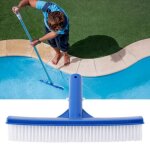 Tte de brosse piscine 10 pouces en aluminium brosse de nettoyage pour piscine spa baignoires murs carrelage ...