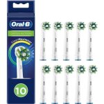Ttes de brosse de rechange braun pour brosse braun oral - b cross action - pack de 10 - blanc - adulte ...