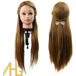 T�te � coiffer professionnelle claudia - 65 cm cheveux + support