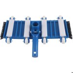 T�te daspirateur de piscine - okz� - robuste - brosses douces - 38x19x10 cm - compatible rallonges 125 ...