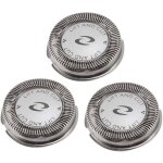 T�tes de lame de rechange pour rasoir �lectrique - okz - 3 pi�ces - compatibles pt720 pt710 pt715 - facile ...