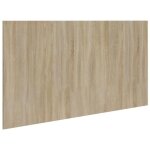 T�te de lit - akozon - ch�ne sonoma - 160 cm - bois ding�nierie - design classique