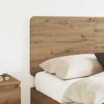 T�te de lit en bois ding�nierie - ch�ne - moderne t�te de lit - ch�ne artisanal - 160 cm bois ding�nierie ...