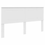 T�te de lit en bois ding�nierie - vidaxl - blanc - 180 cm - facile � nettoyer - durable - usage int�rieur ...