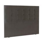 Tête de lit - epeda - prestige - 160 cm - gris fumé - finition capitonnée élégante Tête de lit - epeda - prestige - 160 cm - gris fumé - finition capitonnée élégante