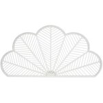 Tte de lit - home esprit - multicolore - 160 x 835 cm - paille et osier - design contemporain