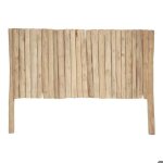 Tte de lit jayden bois teck l160cm - atmosphera createur dinterieur