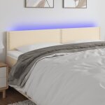Vidaxl tte de lit  led meuble de chambre  coucher accessoire de lit double tte de cadre de lit intrieur ...