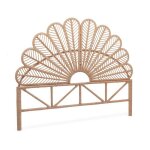 Tête de lit en rotin naturel l 140 x p6 x h115cm Tête de lit en rotin naturel l 140 x p6 x h115cm