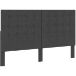 Tête de lit sib gris foncé tissu 180x200 cm - contemporain - design Tête de lit sib gris foncé tissu 180x200 cm - contemporain - design